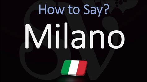milan pronunciation|how do you say milan.
